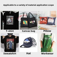Vente directe usine EASY COLOR DTF Film de transfert thermique à encre blanche, polyester souple, surface brillante et imperméable, 300m, pour usage parfumerie