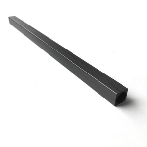 Tubo de fibra de carbono cuadrado de patrón único resistente, decoración de pared decorativa deportiva y pantalla de partición - Product Image 6