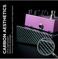Durable Carbon Fiber Lightweight High Strength Wholesale Guitar Effect Pedal Board Plate GB-01/02 China