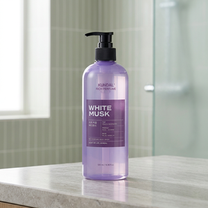 Kundalich 500 ml Gel Douche Parfumé Musc Blanc Premium - Product Image 3