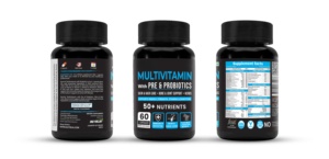 Multivitamínico para Adultos com Probióticos e Multiminerais - 50 Nutrientes e 8 Misturas Essenciais em 60 Cápsulas - Product Image 5