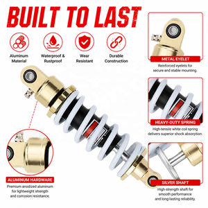 <span class=keywords><strong>Amortisseur</strong></span> 250 mm, distance entre les trous 8 mm, amortissement réglable, ressort de suspension, <span class=keywords><strong>amortisseur</strong></span> pour <span class=keywords><strong>moto</strong></span>, VTT - Product Image 5