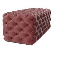 Meubles de salon modernes Xuanzhen, tabouret italien de haute qualité, chaise, pouf, banc capitonné en velours, entrepôt, hôpital