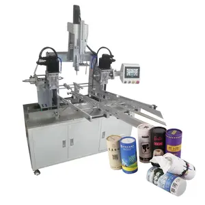 Fabrik kundenspezifische automatische Papierrohr-Schachtel-Herstellungsmaschine Doppelseitige Lockenmaschine