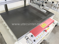 Máquina de serigrafía vertical plana multifuncional de gran oferta semiautomática UTSP4060 para caja de plástico, placa de plástico, Acrílico