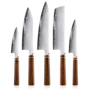 مجموعات Grandsharp اليابانية ZDP189 الصلب سانتوكو ناكيري فائدة التقشير السكاكين الطبيعية أفريقيا Mkuruti مقبض الخشب - Product Image 2