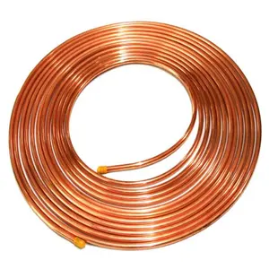 Astm B280 C12200 C11000 Grade Condenser Air Conditioning Copper Tube