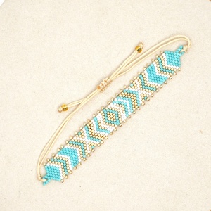 Moyamiya Handmade Tùy Chỉnh Miyuki Hạt Vòng Đeo Tay Mô Hình Hình Học Thời Trang Bangles Cho Nam Giới Và Phụ Nữ - Product Image 4