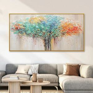 Obra de Arte Contemporánea, Pintura de Naturaleza Muerta, Arte de Pared Abstracto Moderno Hecho a Mano, Decoración del Hogar, Pintura al Óleo Texturizada 3D Grande - Product Image 1