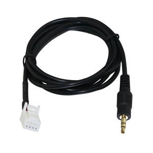 12V Auto Aux-in Audio-Kabelbaum 3,5mm Klinke auf ISO-Anschluss Aux-Kabel für Fiat Audio-Kabel Zusatz-Eingangsadapter - Product Image 6