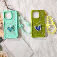 Funda de TPU de Color Sólido con Diseño de Dibujos Animados, Protección Anticaídas en las Cuatro Esquinas, con Adornos de Diamantes de Imitación, Compatible con POP8, Superventas