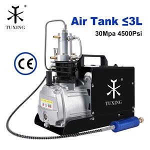 TUXING Wholesale OEM ODM 4500psi High Pressure 300bar 30mpa <strong>PCP</strong> Electric <strong>Pump</strong> Paintball Snorkeling Compressor For Scuba Diving - Product Image 1