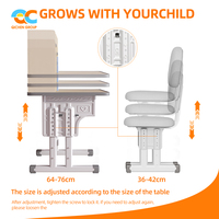 Chaises de classe sans entretien, ensembles de mobilier de classe faciles à installer, bureaux de classe spécialisés pour l'éducation spéciale