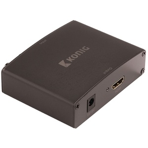 Convertidor Konig Vga a HDMI con entrada RCA y salida HDMI para conversión de señal de audio y video - Product Image 1