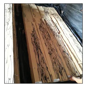 Natural real solid ziricote wood impiallacciato madera sheet pannello in legno ziricote de chapa de madera per portagioie per chitarra