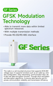 Ebyte ODM EWD95M-433GF20(485) 20dBm ปลุกอากาศ RS485 3.5กม./RS232 433MHz GFSK Modulation วิทยุดิจิตอล Micro DIN-Rail DTU - Product Image 3