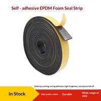 Bande d'étanchéité autocollante en mousse EPDM acrylique simple pour armoire de moteur, usage marin, absorbant les chocs, étanche, haute température