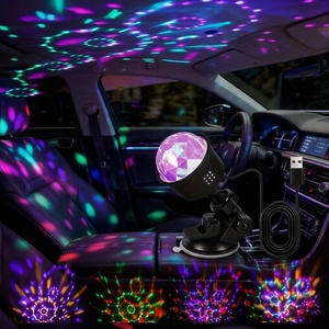 אור אווירה לרכב תאורת אווירה צבעונית לגג הרכב USB 5V קישוט פנים תאורה חוטית - Product Image 6