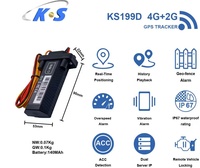 Dispositif de suivi GPS intelligent pour véhicule, étanche IP67, système 4G GPRS en temps réel, prise en charge GSM/LBS/PC, détection ACC, alerte de panne de courant