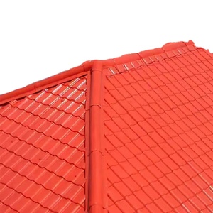 Tuiles en résine <span class=keywords><strong>synthétique</strong></span> ASA fabriquées en usine, résistantes aux UV, inaltérables et imperméables, adaptées aux toits des maisons rurales auto-construites - Product Image 1