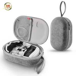 Sac de transport portable de protection JYS-MQ018 pour Meta <span class=keywords><strong>Quest</strong></span> 3 VR, étui de transport avec fermeture éclair, coque de protection avec poignée de voyage - Product Image 2
