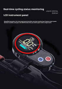 Trottinette électrique pliable pour adultes avec une longue autonomie et une vitesse réglable pour les déplacements urbains - Product Image 4