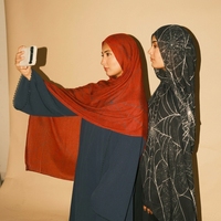 Nouveaux arrivages : Hijabs en coton modal, hijab modal personnalisé imprimé toile d'araignée, fabricant de hijabs modal personnalisés