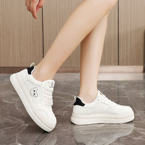 G7608 Vente en Gros Nouveautés Printemps <span class=keywords><strong>Chaussures</strong></span> de Sport Décontractées à Semelle Épaisse pour Femme <span class=keywords><strong>Chaussures</strong></span> de Skate Respirantes pour Étudiante - Product Image 4