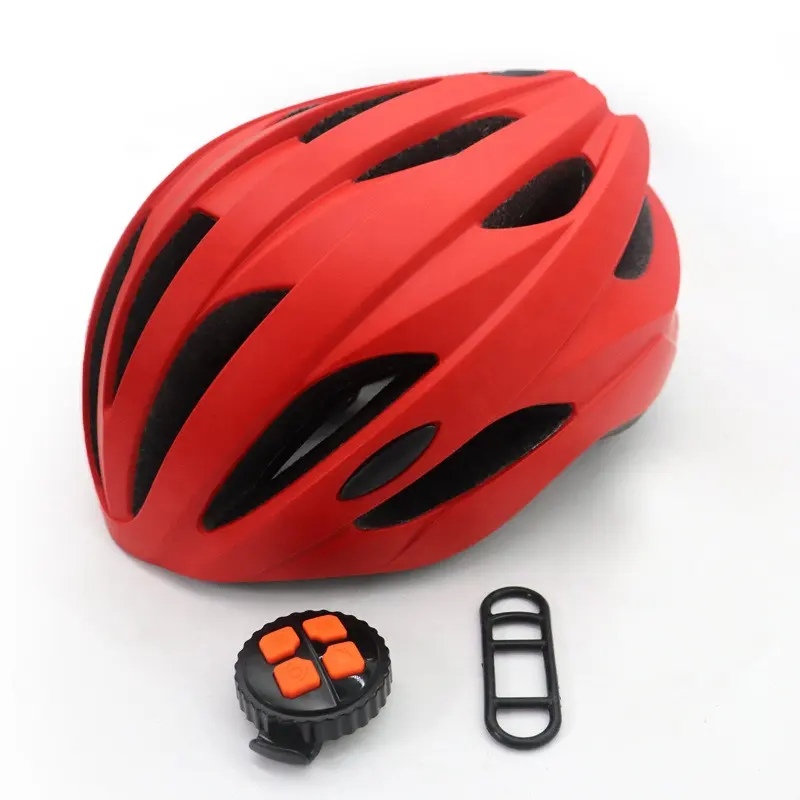 Capacete de bicicleta adulto com luz de advertência LED, capacete para mountain bike, patinação e esportes noturnos, faixa etária infantil