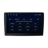 Lecteur multimédia Android universel 9/10 pouces, lecteur DVD de voiture, cadre de voiture, autoradio Android
