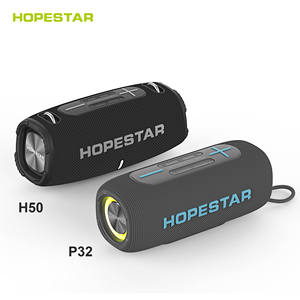 HOPESTAR H50 <span class=keywords><strong>Enceinte</strong></span> <span class=keywords><strong>portable</strong></span> sans fil IPX-6 étanche, haute puissance, double haut-parleur, son professionnel pour extérieur, DJ, utilisation informatique, radio FM - Product Image 1