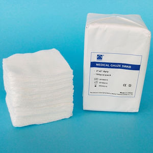 بسعر الجملة مسحات شاش قطن معقمة بأحجام مخصصة قطعة شاش ماصة - Product Image 2