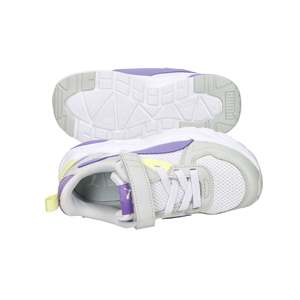 Zapatillas Puma para Niña, Color Gris, Blanco y Morado, Cierre de Velcro, Estilo Casual - Product Image 6