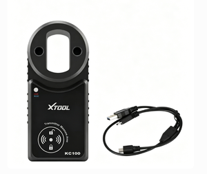 El nuevo <span class=keywords><strong>programador</strong></span> de llaves automático XTOOL KC100 utiliza la herramienta de diagnóstico XTOOL para la codificación IMMO ECU para agregar una llave de aprendizaje. - Product Image 1