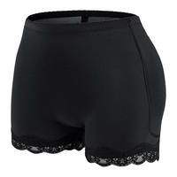 Culotte sculptante sans couture personnalisée avec coussinet en mousse amovible, bordure en dentelle antidérapante pour rehausser les hanches et sculpter le corps