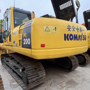 PC200-8 Komatsu รถขุดมือสองเครื่องจักรก่อสร้างจากประเทศจีนงานอรรถประโยชน์พร้อมงานถนนเหมาะ - Product Image 1