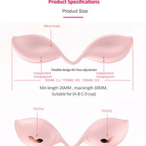 Masseur de poitrine sans fil vibrant de bonne qualité pour femmes, pour une beauté et un massage sexy des seins - Product Image 5