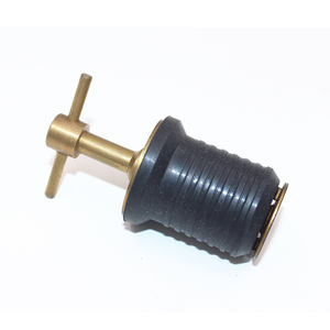 Messing Edelstahl T-Griff Boots ablauf Marine Twist Turn Gummis topfen Snap Hard Ware Fit für 1 Zoll Durchmesser Abflüsse - Product Image 4