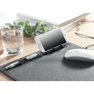 Alfombrilla de ratón SUPERPAD RPET de 15 W, dispositivos sostenibles - Product Image 3