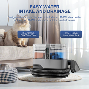 Limpiador a Vapor Portátil con Pantalla Táctil 4 Modos de Limpieza 17kPa para Manchas y Tapicería del Hogar Sofás y Alfombras - Product Image 5