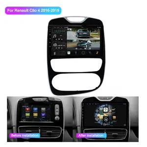 Jmance 10 Inch For Renault Clio 4 2016 - 2019 Frame Android Auto Carplay 4G Bt 5.0 Wifi Car Stereo Accessories