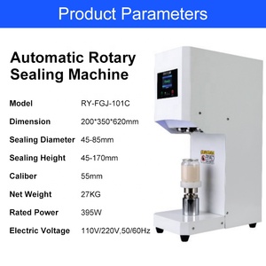Factory Wholesale Semi-<b>Automatic</b> Non-rotating Commercial Manual Soda Beer Can Seamer Tin Sealer Beverage Bottles Sealing <b>Machine</b> - Product Image 2