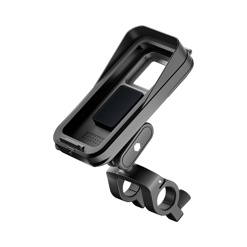Soporte de Ciclismo de doble tubo negro