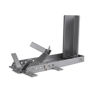 Cale de <span class=keywords><strong>roue</strong></span> avant robuste pour garage de transport, de 8 à 24 pouces - Product Image 4