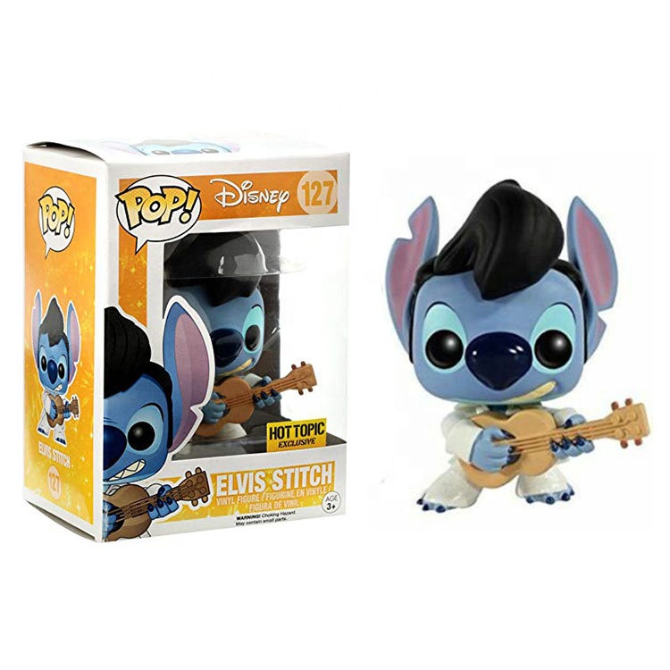 FunkO Pop ELVIS STITCH виниловые фигурки кукол, коллекционные модели игрушек, Аниме подарок 127
