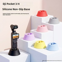Base antidérapante en silicone pour DJI Osmo Pocket 3 Pocket 4, accessoire de protection pour caméra, vente en gros pour acheteurs en gros