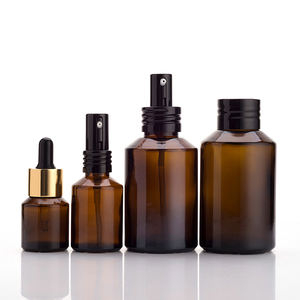 <span class=keywords><strong>Prix</strong></span> usine Oblique épaule 15ml 30ml 50ml 60ml 100 ml 120ml 200ml flacon pulvérisateur en verre de <span class=keywords><strong>parfum</strong></span> ambré clair avec pulvérisateur à pompe - Product Image 2