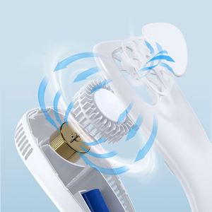 Nouveau produit : Mini ventilateur de cou USB 360° rechargeable pour hôtel, modèle 2026 - Product Image 4