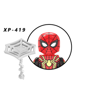 Figura de Bloques de Construcción Miniatura KT1055 Spider Warrior, Juguete Coleccionable de Plástico de Héroe de Acción Heroica - Product Image 4