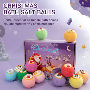 Balles de <span class=keywords><strong>bain</strong></span> moussant pour enfants aux senteurs naturelles et emballage personnalisé pour les fêtes - Product Image 3